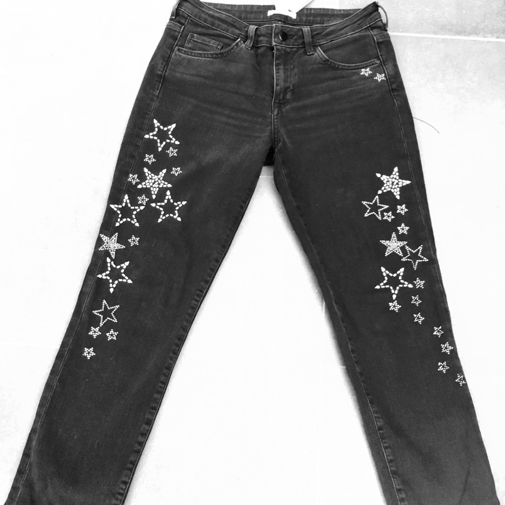 H&M Star embellished Jeans NWT